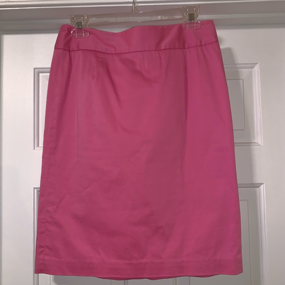 Lilly Pulitzer EUC Hot Pink Pencil Skirt